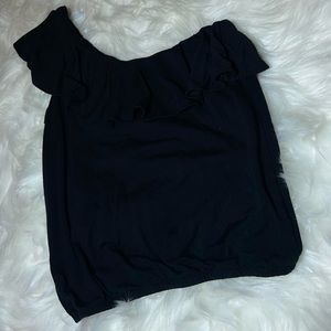 Off The Shoulder Cropped Blouse